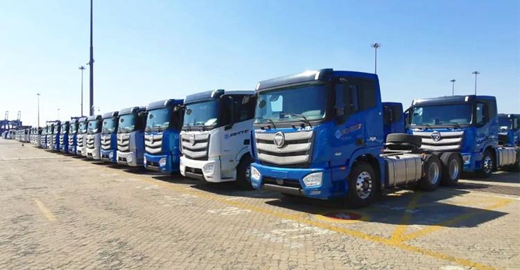 328 Units! Foton First Largest Heavy Truck Export Order to Colombia