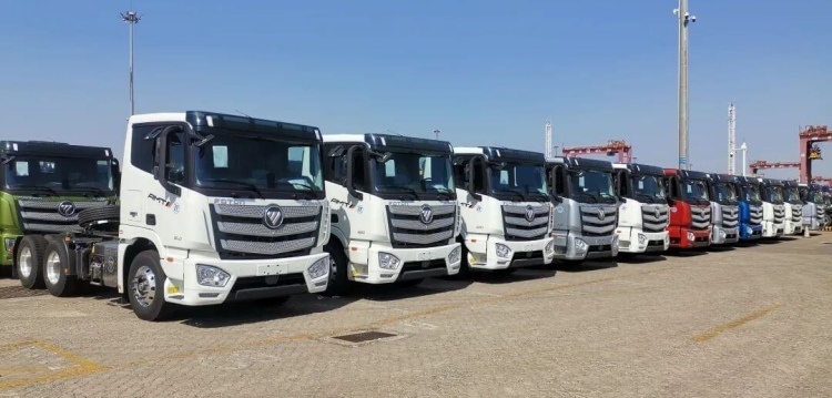 328 Units! China’s First Largest Automatic Heavy Truck Export Order to Colombia