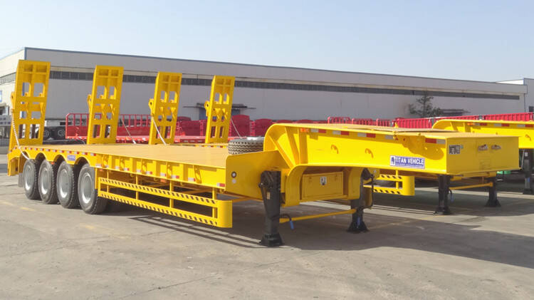 Low Loader for Sale | 4 Axle Low Loader Trailer with 100 Ton Capacity