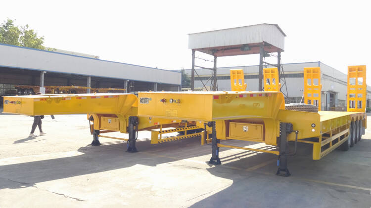 Low Loader for Sale | 4 Axle Low Loader Trailer with 100 Ton Capacity