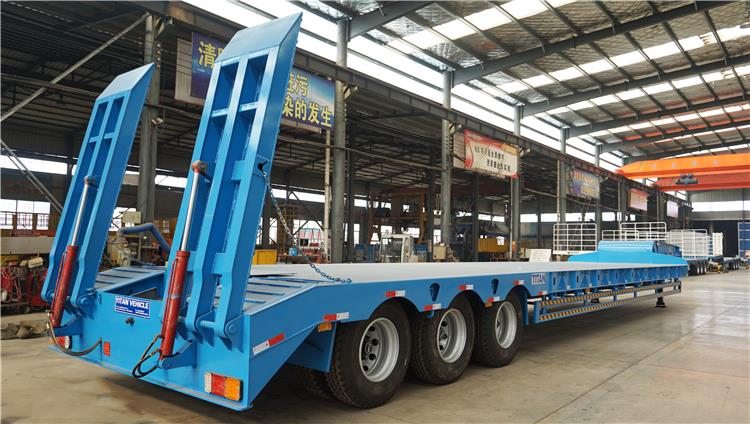 Low Bed Trailer Price | Tri Axle Low Bed Trailer for Sale