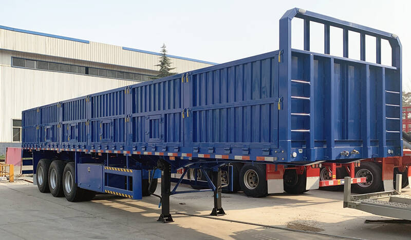Tri Axle 60T Side Wall Trailer for Sale in Nigeria