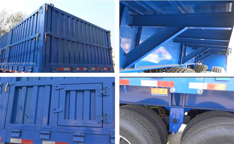 Tri Axle 60T Side Wall Trailer for Sale in Nigeria