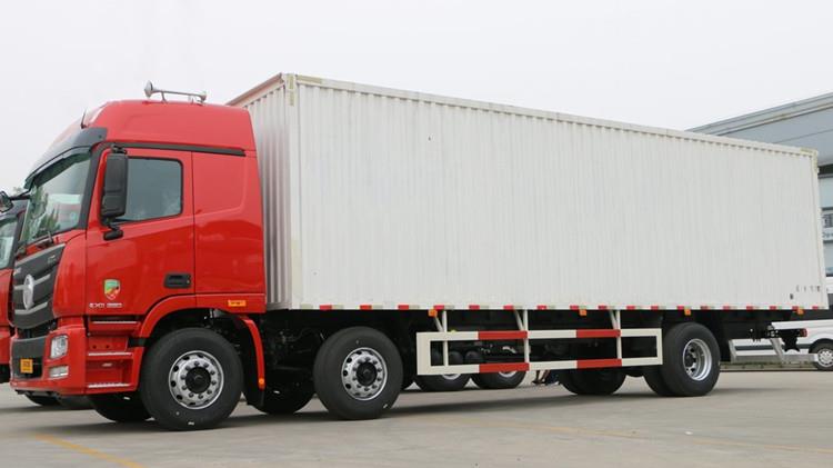 Foton Auman GTL 6x2 Cargo Box Truck Price for Sale