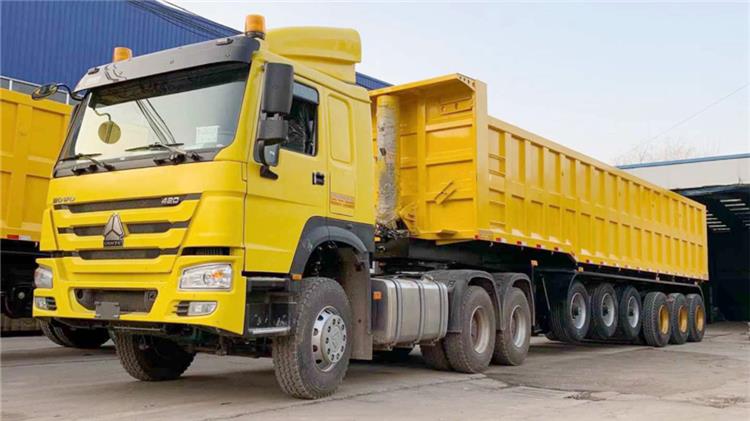 6 Axle Heavy Duty Dump Truck Trailer for Sale in Ghana