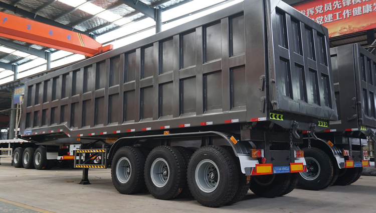 3 Axle 60 Ton Tipper Trailer for Sale Manufacturers