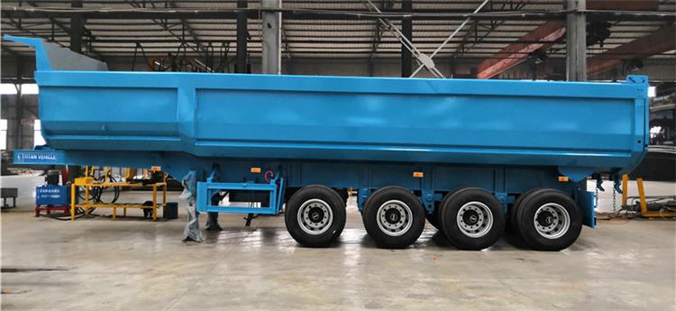 4 Axle 33cbm Semi Tipper Trailer for Sale