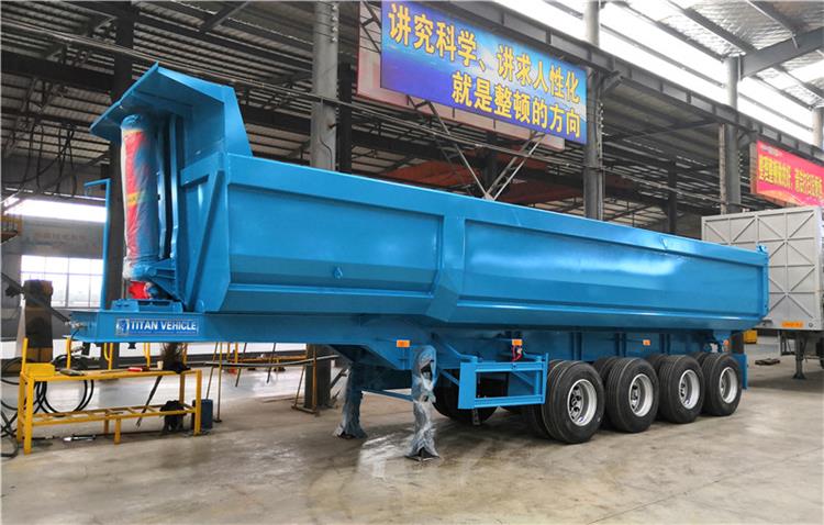 4 Axle 33cbm Semi Tipper Trailer for Sale