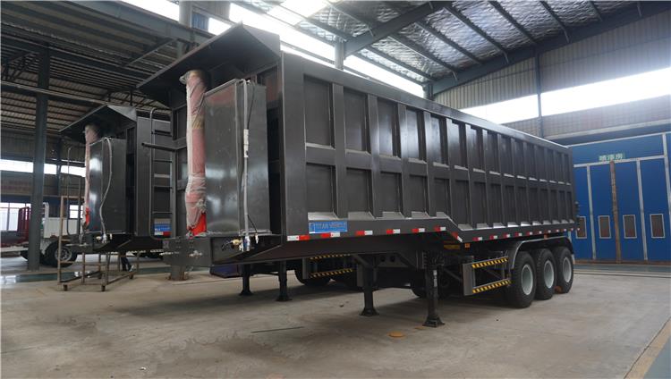 3 Axle 60 Ton Tipper Trailer for Sale Manufacturers