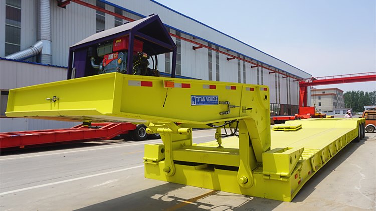3 Line 6 Axle 120 Ton Removable Gooseneck Trailer for Sale