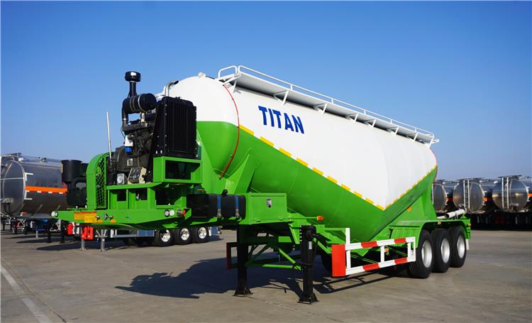 Tri Axle 35cbm Cement Tanker Truck Trailer for Sale