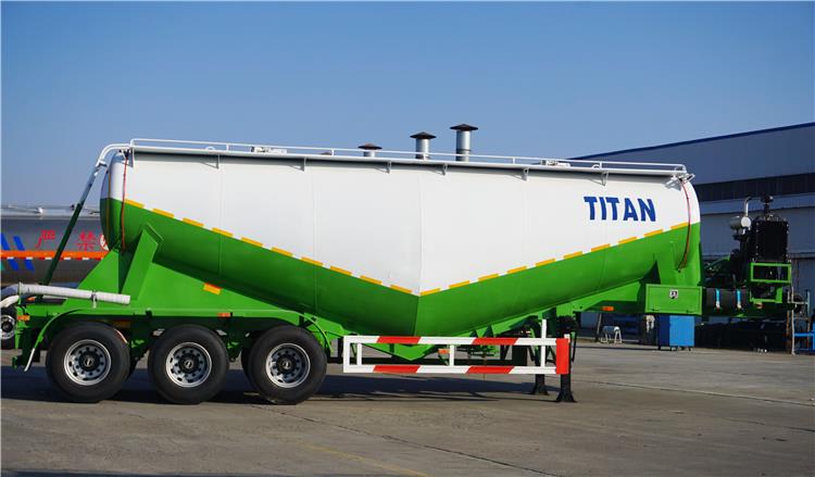 Tri Axle 35cbm Cement Tanker Truck Trailer for Sale
