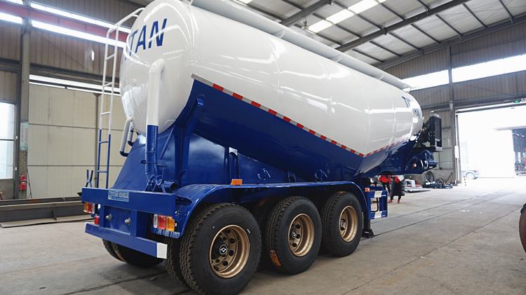 3 Axle 33cbm Cement Bulker Trailer Price for Sale
