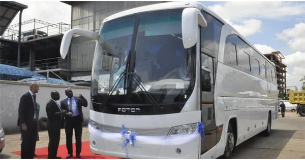 Ghana Auto Distributor Introduces Foton AUV Buses