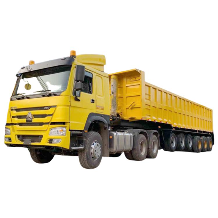 6 Axle Dump Truck Trailer for Ghana