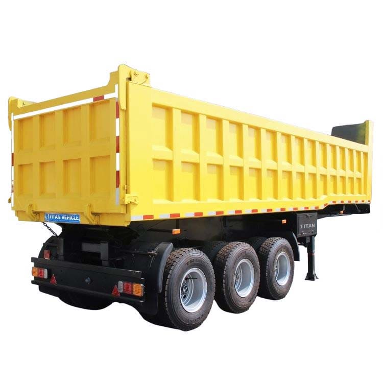 Tri Axle Semi Dump Trailer
