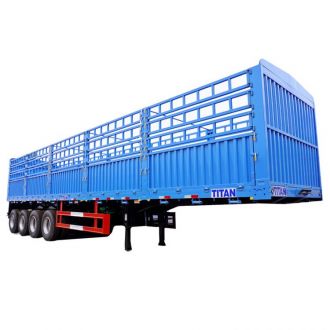 4 Axle Animal Transport Livestock Trailer