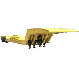 4 Axle Folding Gooseneck Trailer